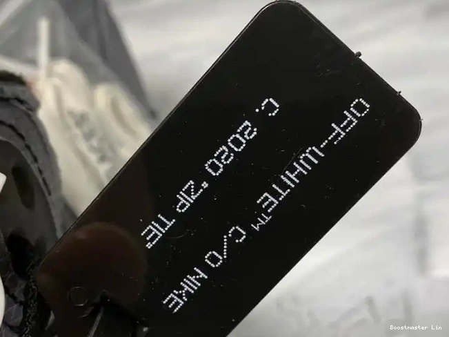 Boostmaster lin x Off-White Black Air CT8480-001 Jordan 5 0505